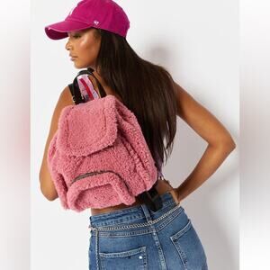 NWOT Skinny Dip London SCARLETT BACKPACK PINK BORG BAG